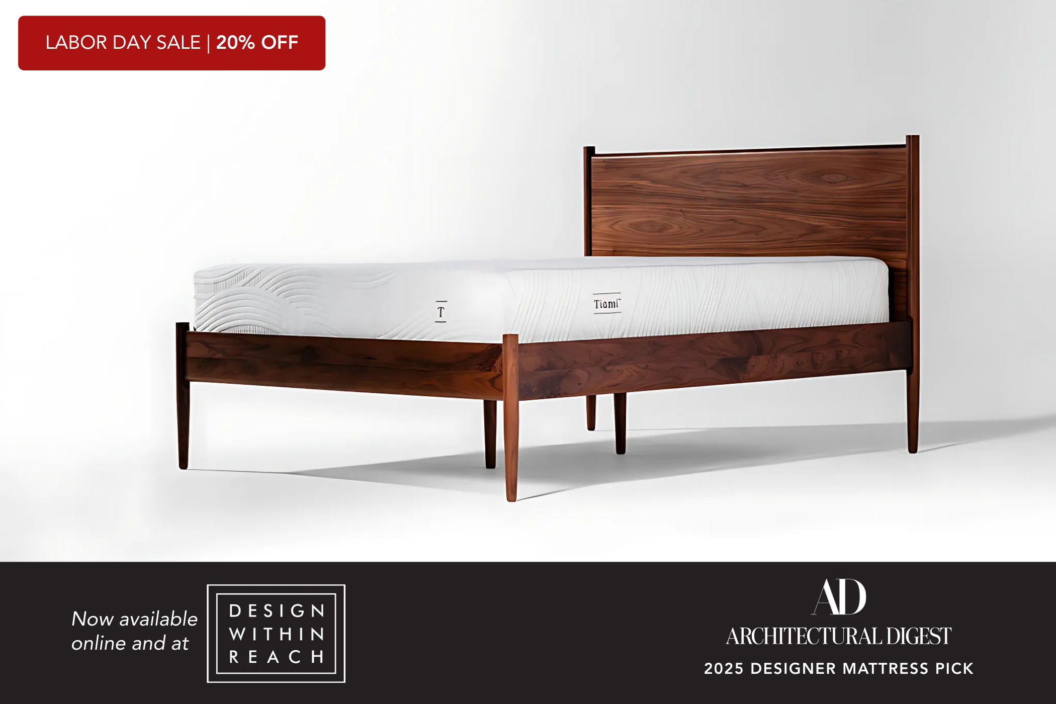 The Tiami Mattress + $50 DWR Gift Card